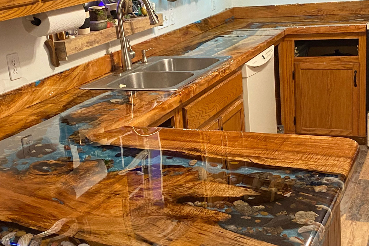 Epoxy Counter Kitchen